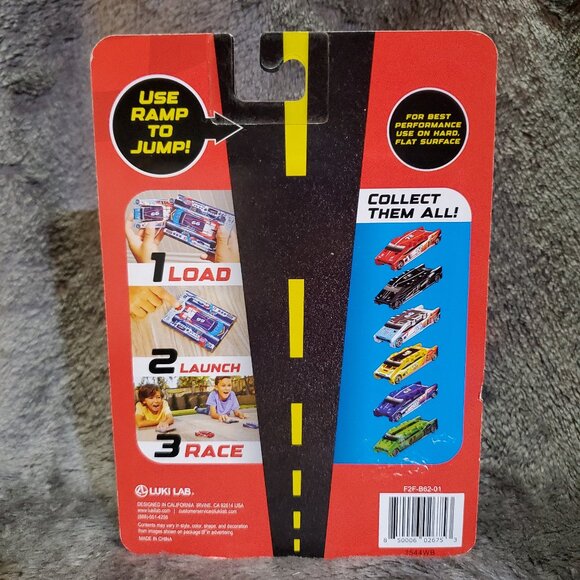 LUKI LAB THE ORIGINAL FLAT2FAST CARD RACERS Blue - Picture 4 of 6